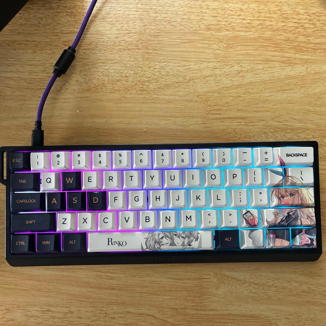 wooting60he メカニカルキーボード 英語配列 - メルカリ