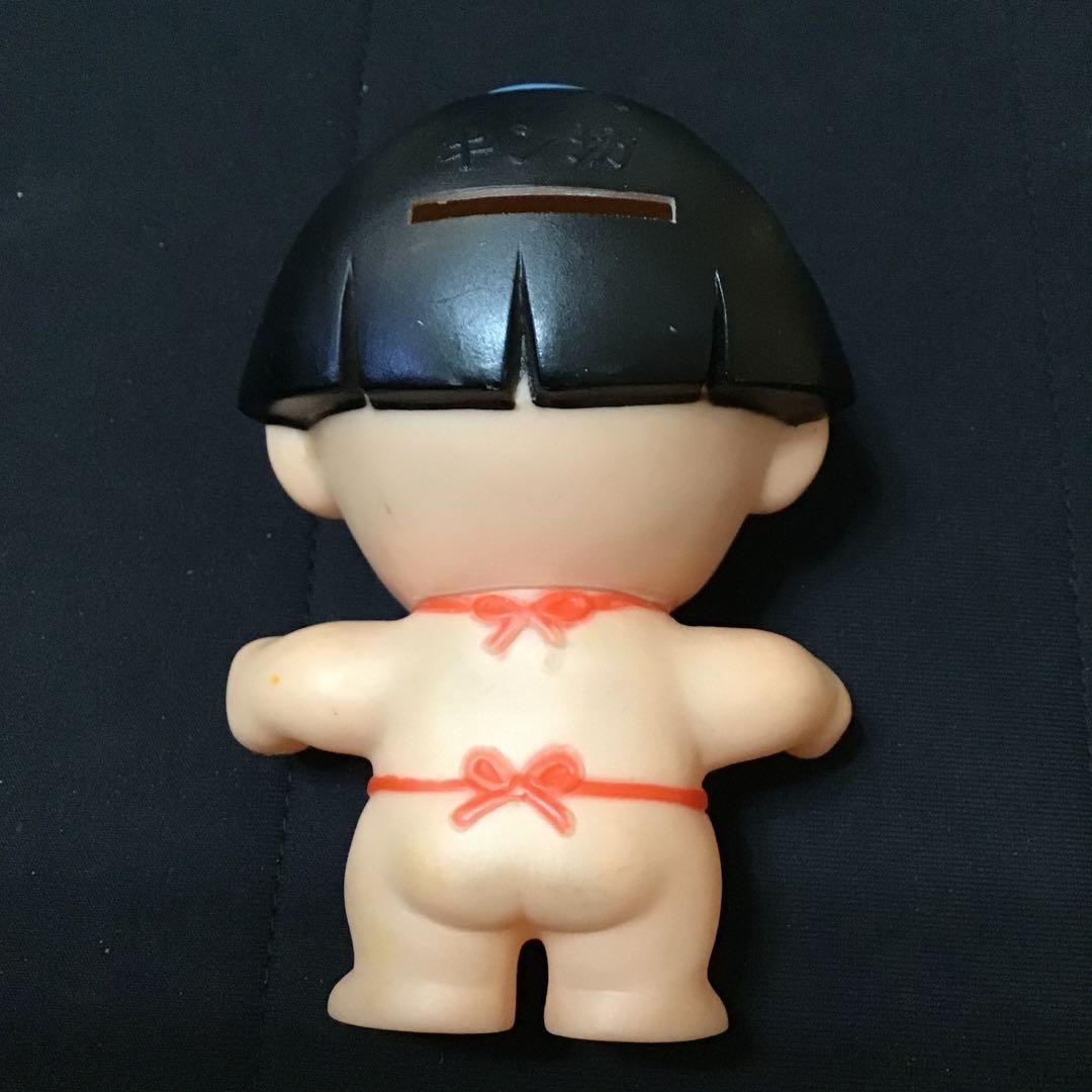 昭和レトロ キン坊 貯金箱 労働金庫 金太郎 ソフビ貯金箱 - メルカリ