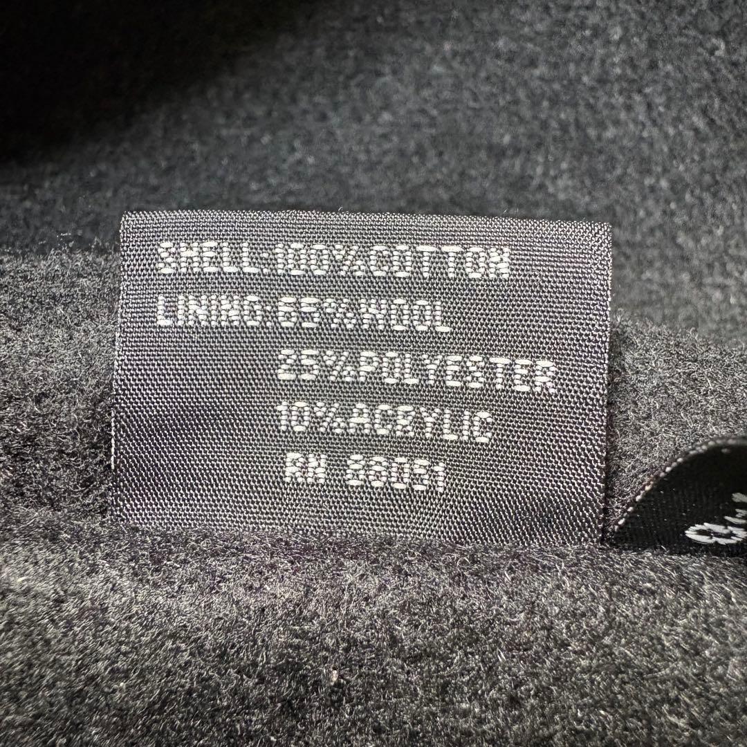 トライマウンテン古着美品黒ダック地デトロイトジャケット短丈 TTXロゴ