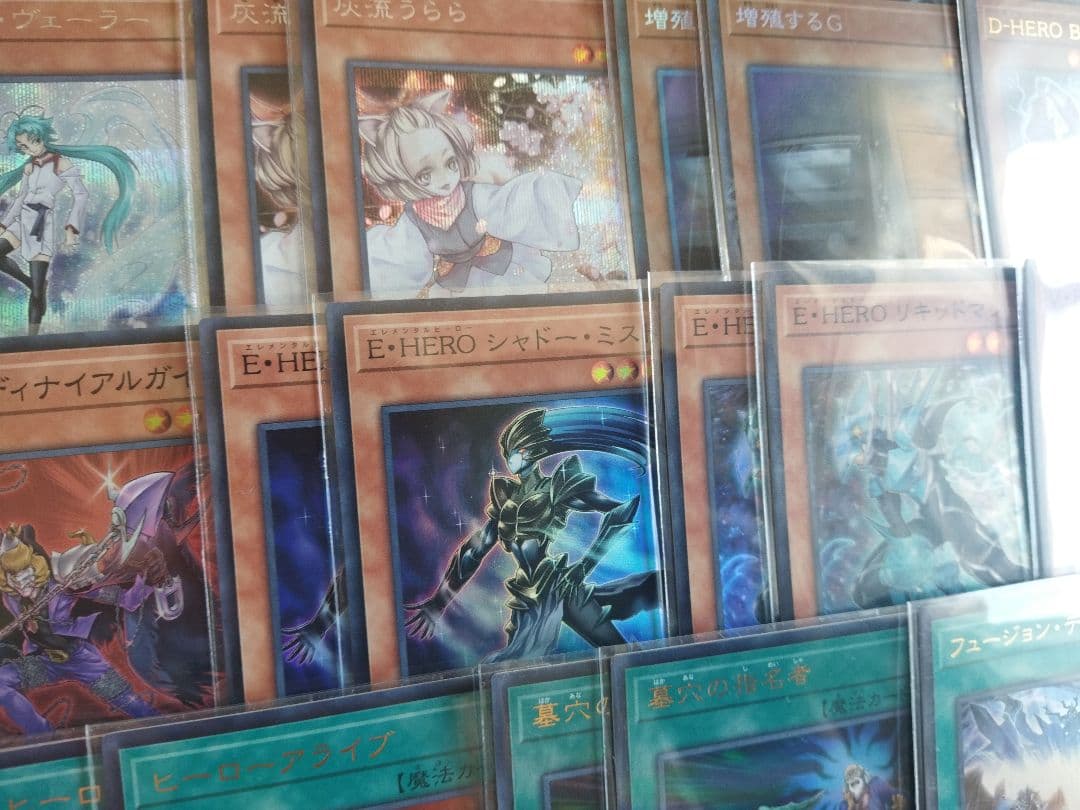 遊戯王　HERO　デッキ　うらら　マスク・チェンジ　無限泡影