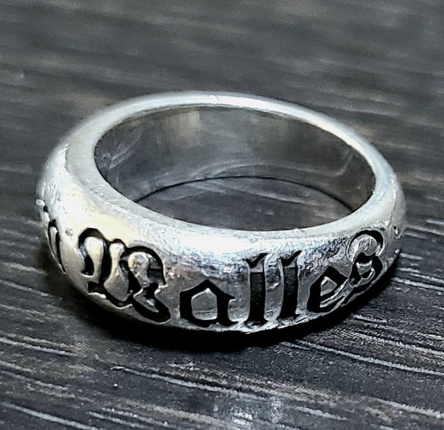 William Walles ウィリアムウォレス ロゴリング シルバー925 - メルカリ