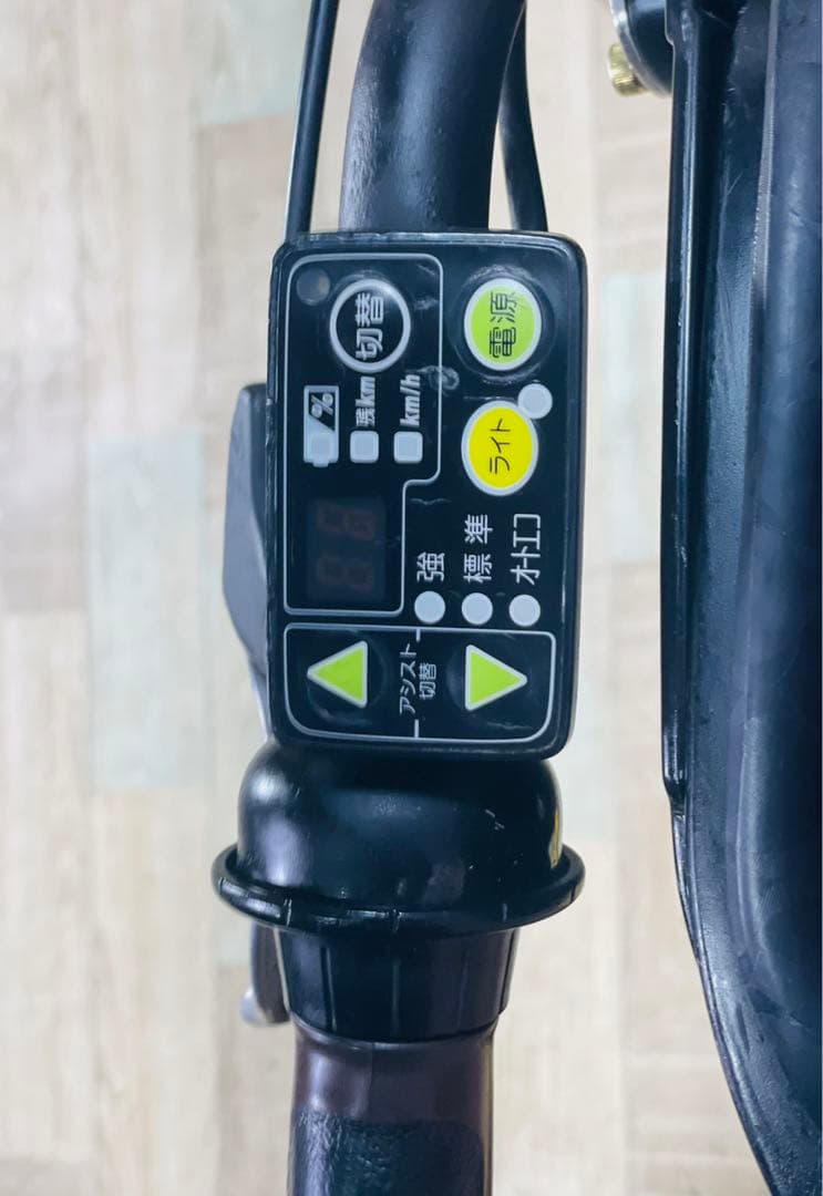 K2307 電動自転車ヤマハ子供乗せ 20インチ イエロー 8.9Ah