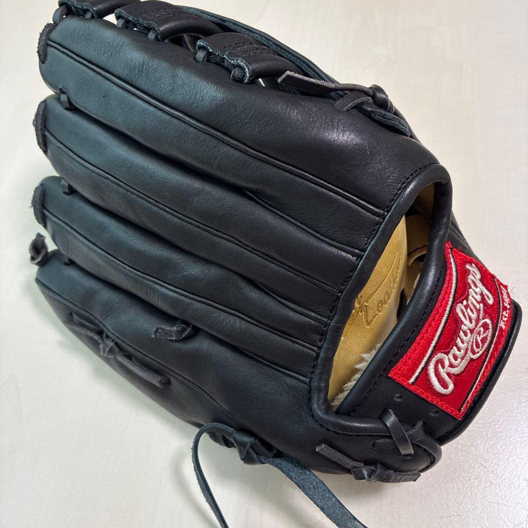 Rawlings 一般軟式野球グラブ　ブラック　オールラウンド用 ローリングス(Rawlings) 野球 一般軟式グローブ オールラウンド 一般