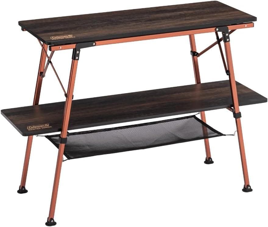 コールマン　バタフライマルチシェルフ　マスターシリーズ　coleman 新品 コールマン、最上位モデルの新作発売。マルチシェルフ/ローチェア/自動