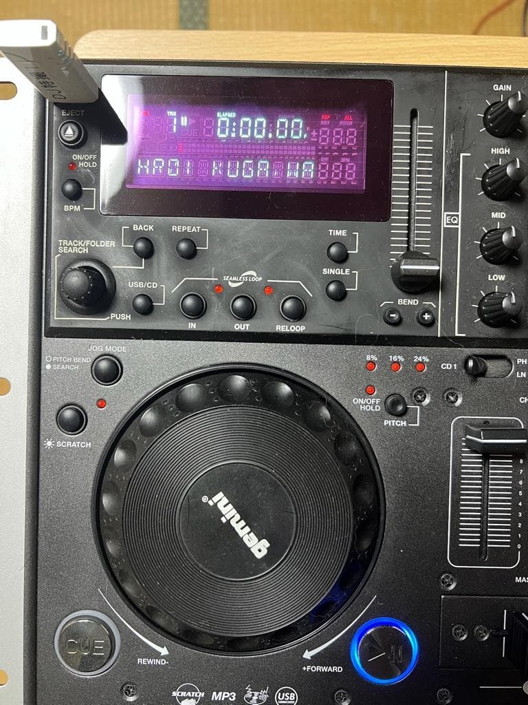 完動品　gemini CDMP-6000 外観美品