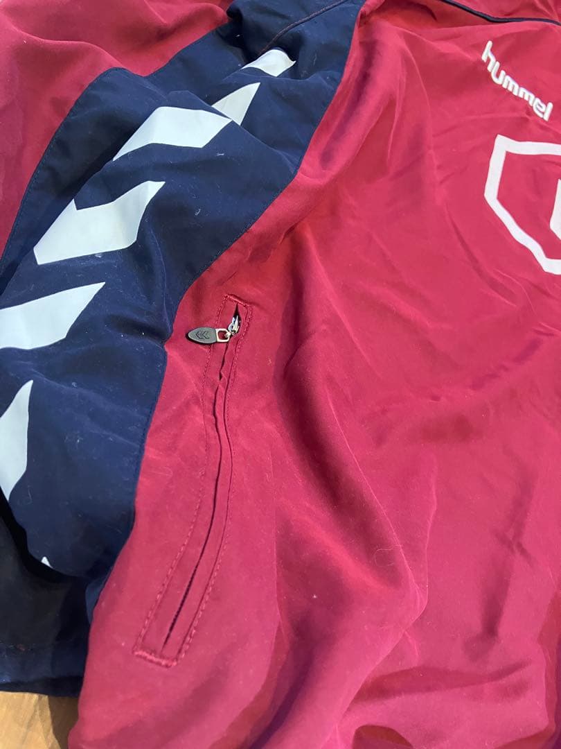 アストンヴィラ Hummel トレーニングジャケット 古着 ドリルトップ