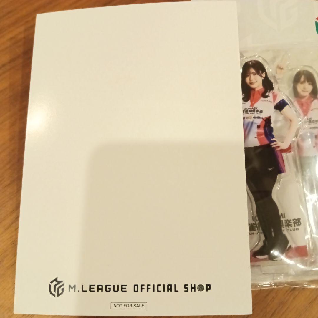 Mリーグ クリスマスポストカード 伊達朱里紗 KONAMI麻雀格闘倶楽部