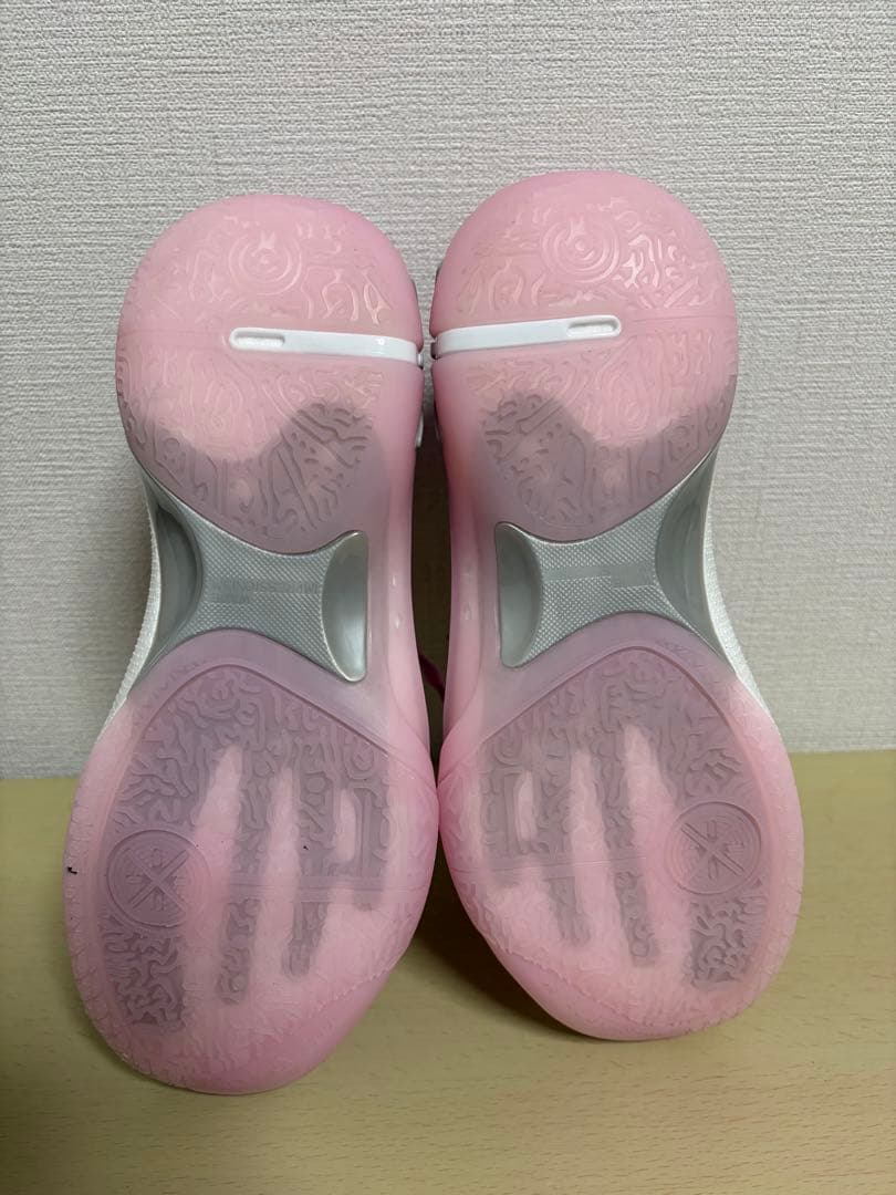 LI-NING ピンク バッシュ 25.0cm 美品