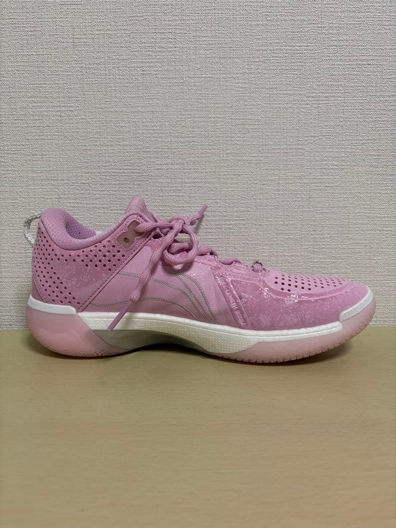 LI-NING ピンク バッシュ 25.0cm 美品