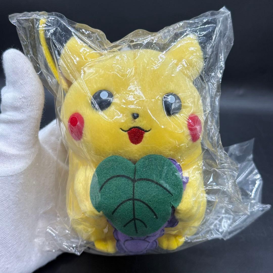 TOMY ピカチュウ ぬいぐるみ 初期 ぶどう トミー ポケモン