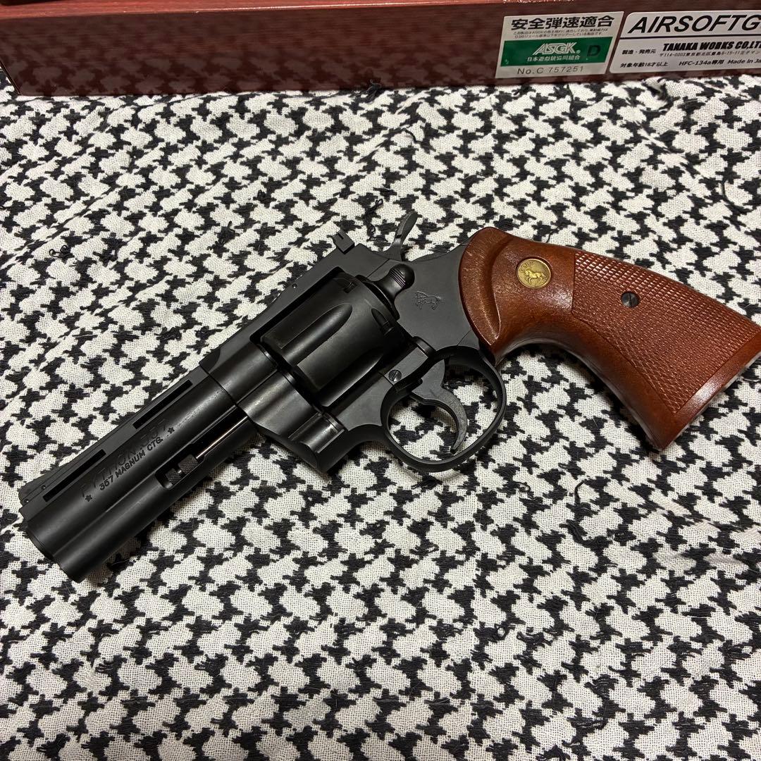 村*平様 タナカ コルト パイソン 4インチ HW R-MODEL Python