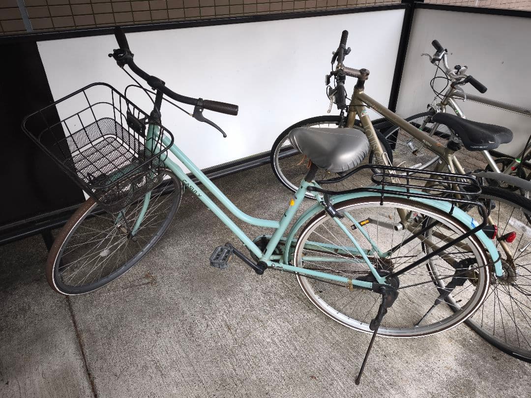 CASTY シティサイクル ミントグリーン 27インチ - メルカリ