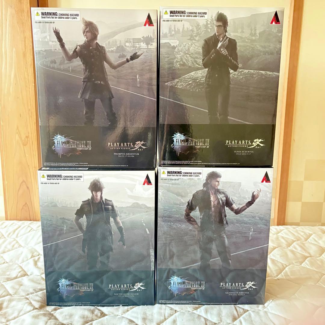 FINAL FANTASY XV PLAY ARTS改 フィギュア 4体セット