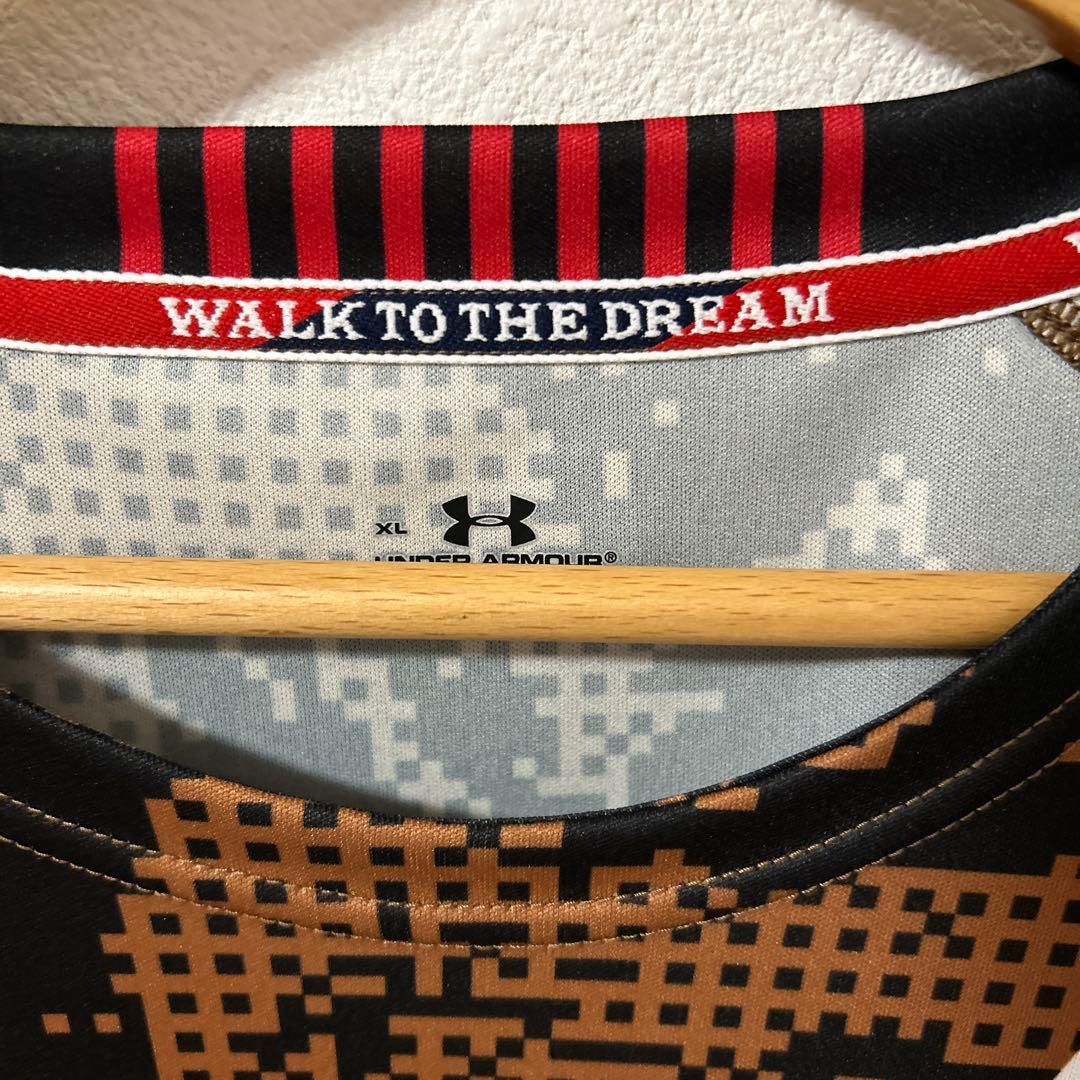 UNDER ARMOUR いわきFC ”海竜”　ユニホーム　#23 XL