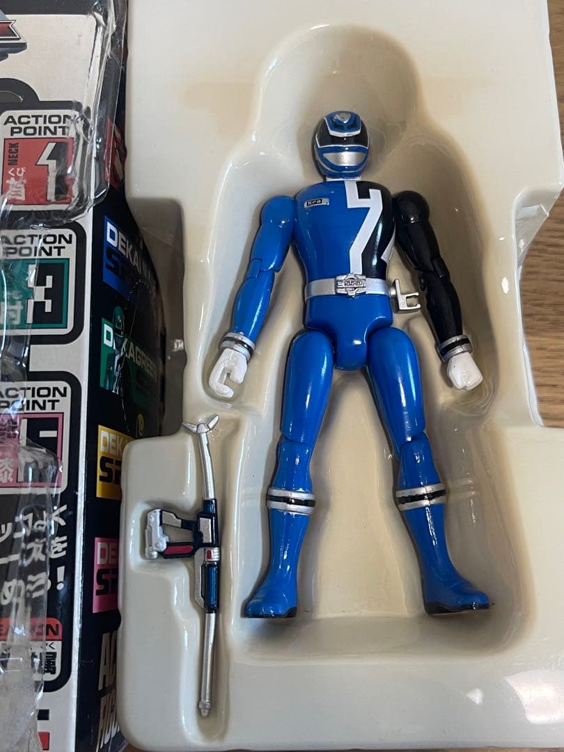 特捜戦隊　デカレンジャー　フィギュア　戦隊ヒーロー　特撮 平成　おもちゃ