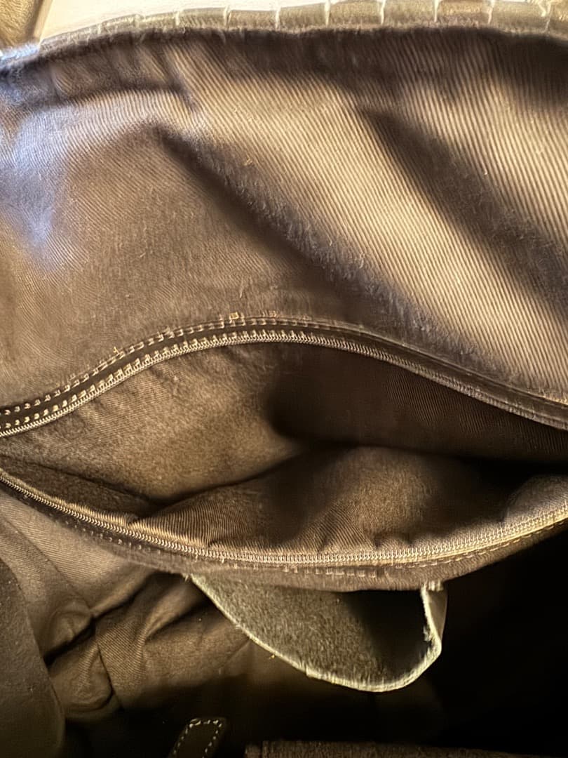 美品】Bruno Parise Italia ブラックトートバッグ