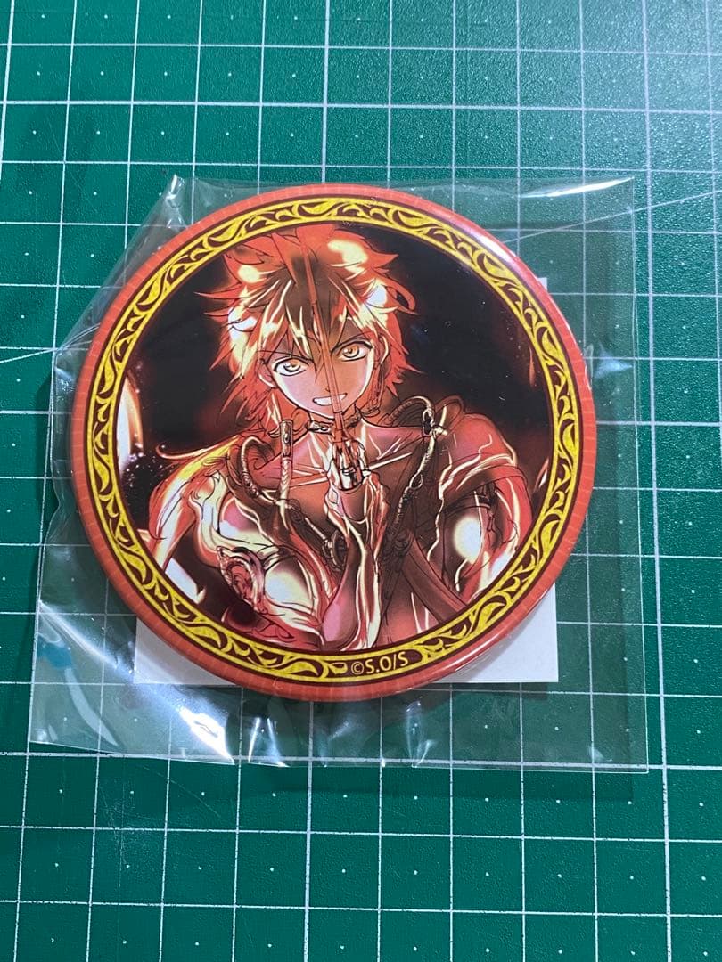 マギオンラインくじ75mm缶バッジ アリババA・B - メルカリ