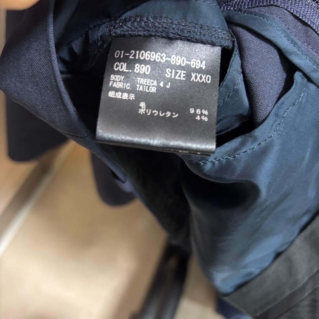 【たかちょ】theory レディースXS XX0 XXX0ネイビー