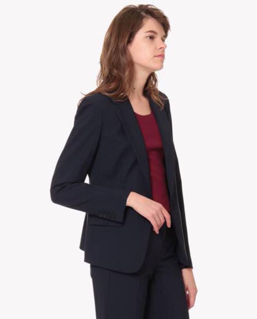 【たかちょ】theory レディースXS XX0 XXX0ネイビー