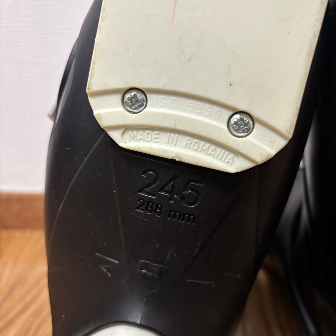 レディース　KASTLE 24〜24.5cm スキーセット　ストック付