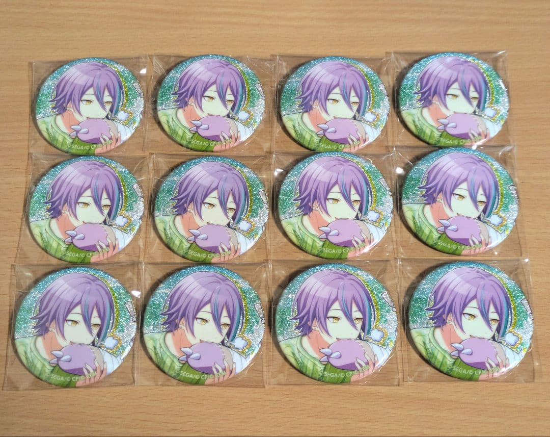 プロセカ 神代類 グリッター缶バッジ グリ缶 39C - メルカリ