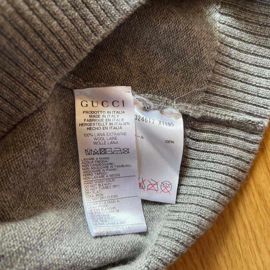 Gucci チルドレングレー 長袖セーター ウール100%12サイズ - メルカリ
