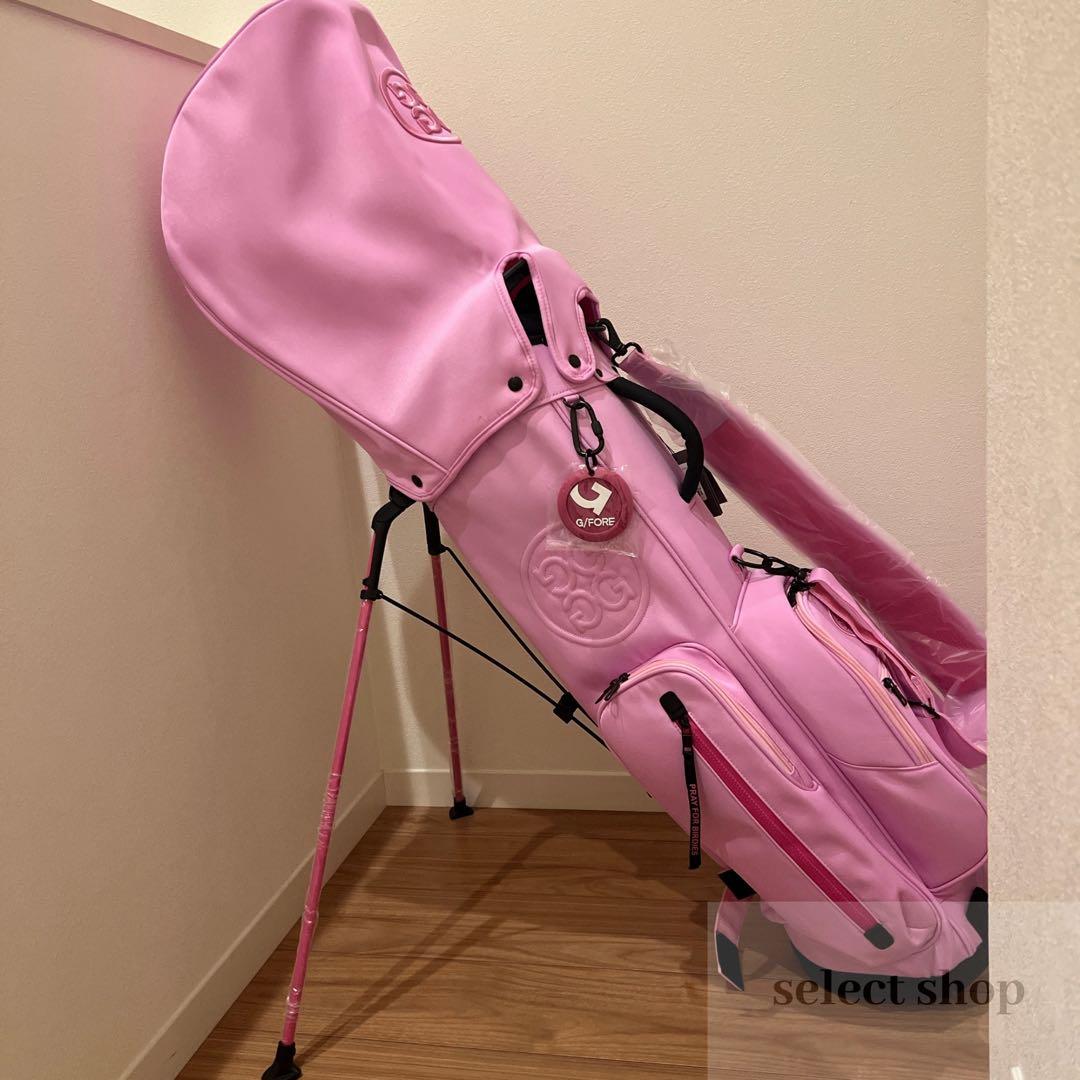 【♡】新品未使用 G/FOREスタンド式 キャディーバック ベビーピンク Amazon | ジーフォア レディース キャディバッグ ピンク G/FORE | ノー