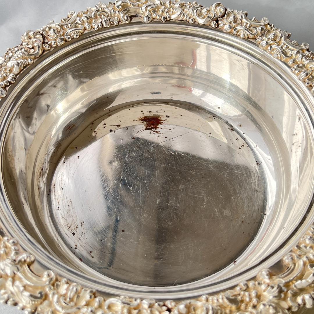 英国】 ビクトリアンのマフィンディッシュ 【シルバープレート