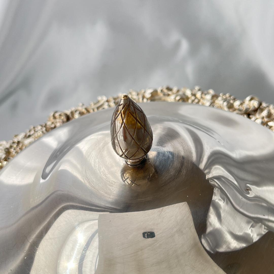 英国】 ビクトリアンのマフィンディッシュ 【シルバープレート