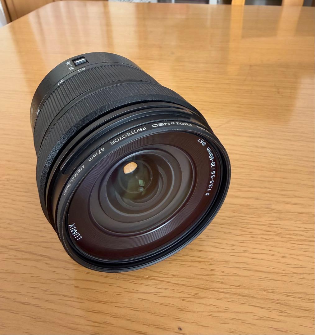 LUMIX S 20-60mm F3.5-5.6 保護、PL、NDフィルター付き