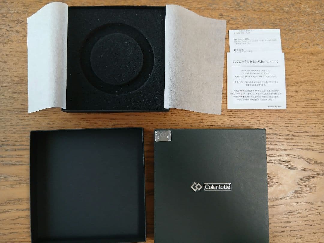 コラントツテルーチェ ネックレス M４３センチ箱のみ ColanTotte（コラントッテ） ネックレス ルーチェアルファ LUCEα 艶