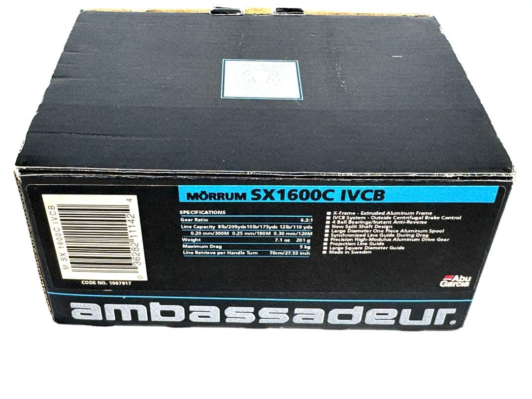 USED ABU アンバサダー モラム SX 1600 C IVCB 右ハンドル - メルカリ