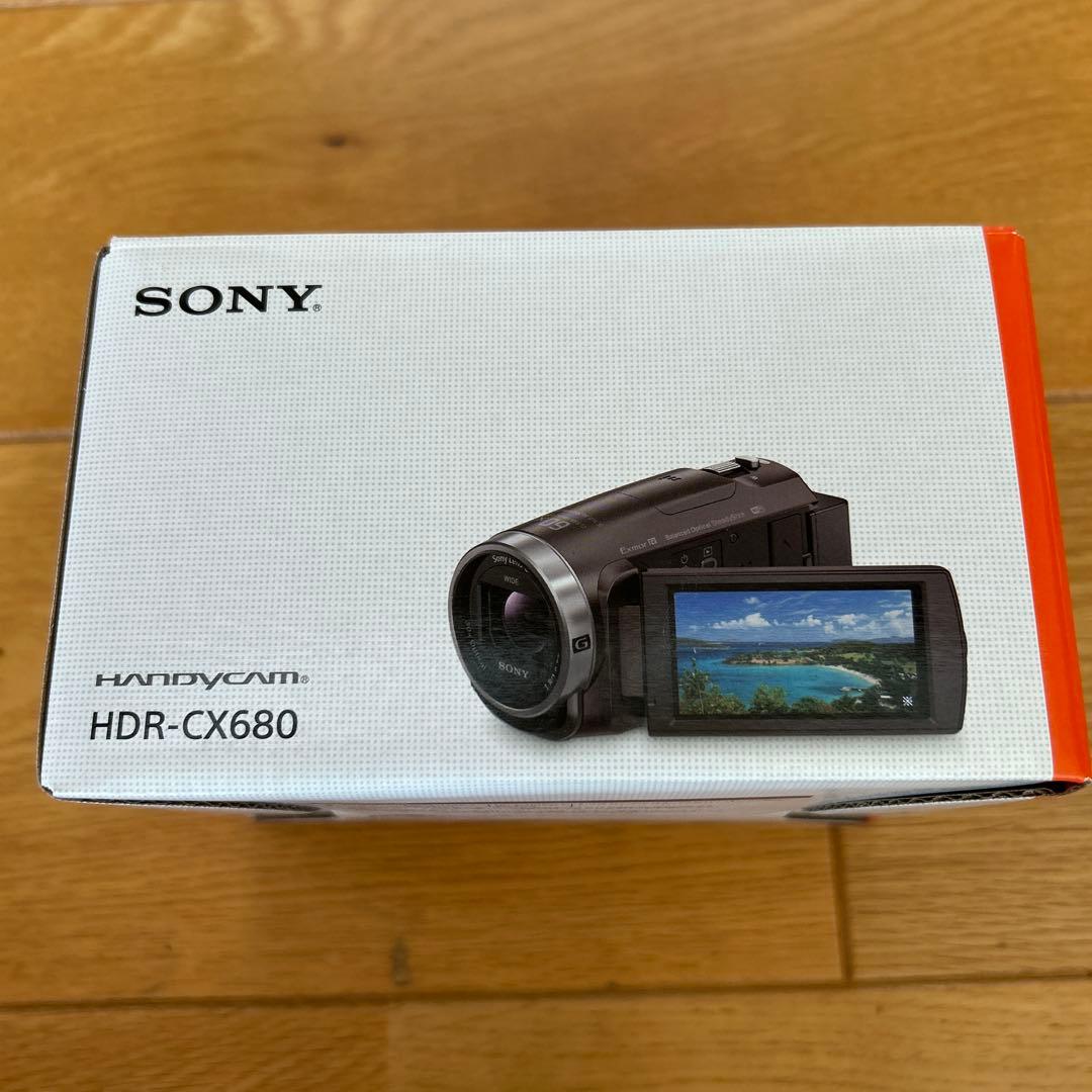 SONY HDR-CX680 ビデオカメラ本体 2024年製 - メルカリ