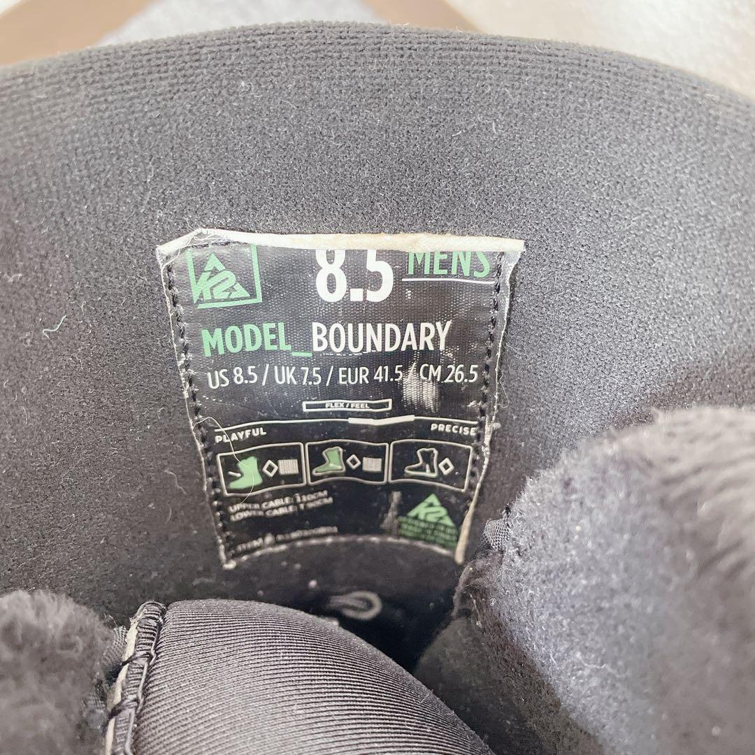 スノーボード ブーム BOUNDARY 26.5cm UK7.5