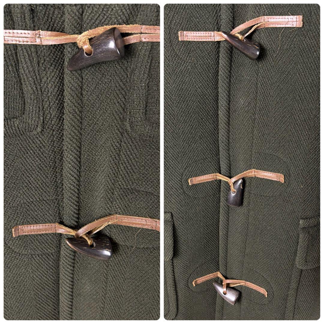 グレンフェル 90s GRENFELL ダッフルコート WOOL カーキ 38 - メルカリ