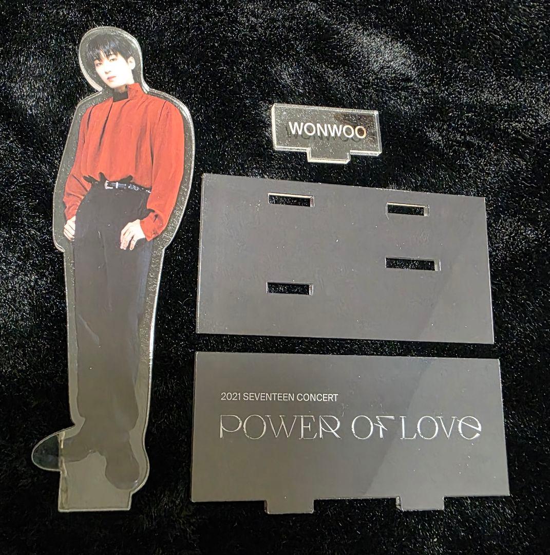 WONWOO アクリルスタンド 2021 SEVENTEEN CONCERT - メルカリ