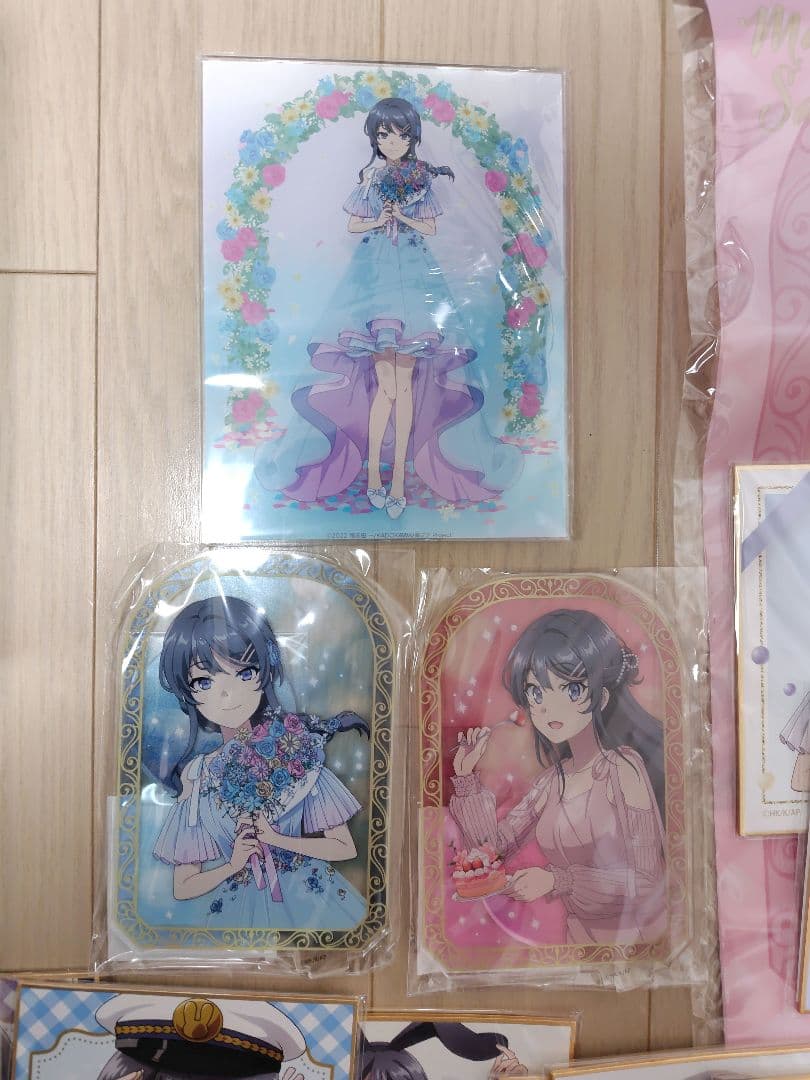 青ブタ　フィギュア　アクスタ　ポスター　色紙　ラバスト　まとめ売り