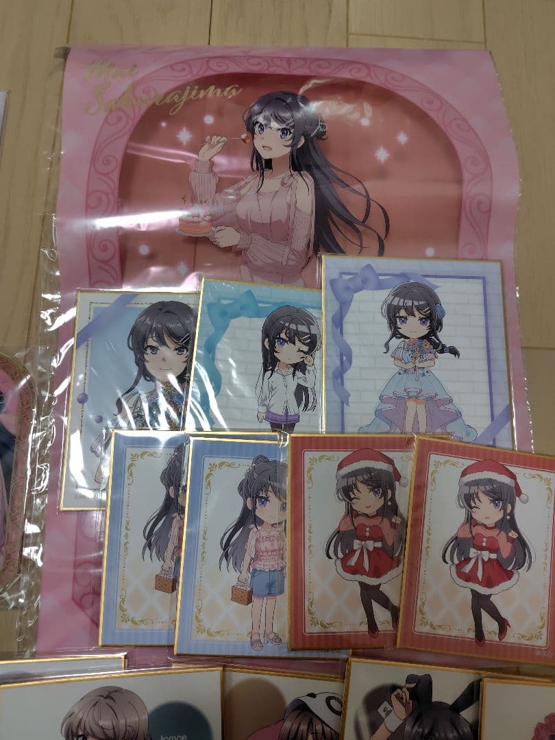 青ブタ　フィギュア　アクスタ　ポスター　色紙　ラバスト　まとめ売り