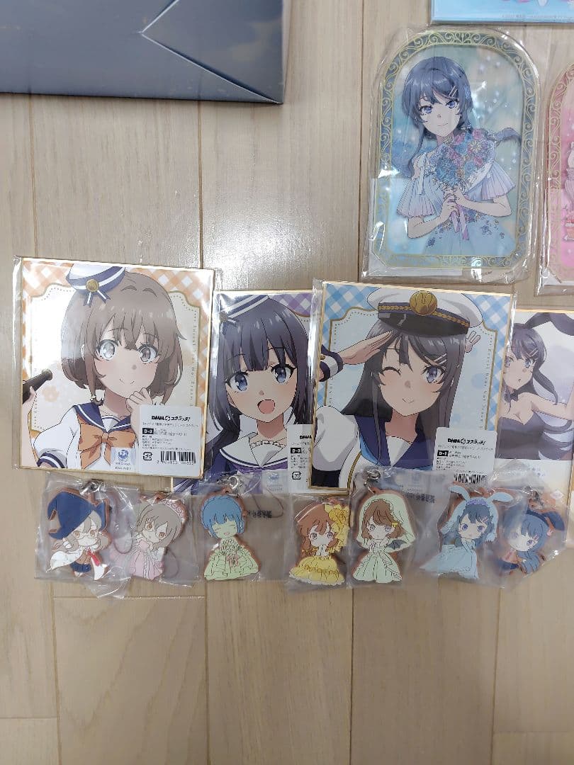 青ブタ　フィギュア　アクスタ　ポスター　色紙　ラバスト　まとめ売り