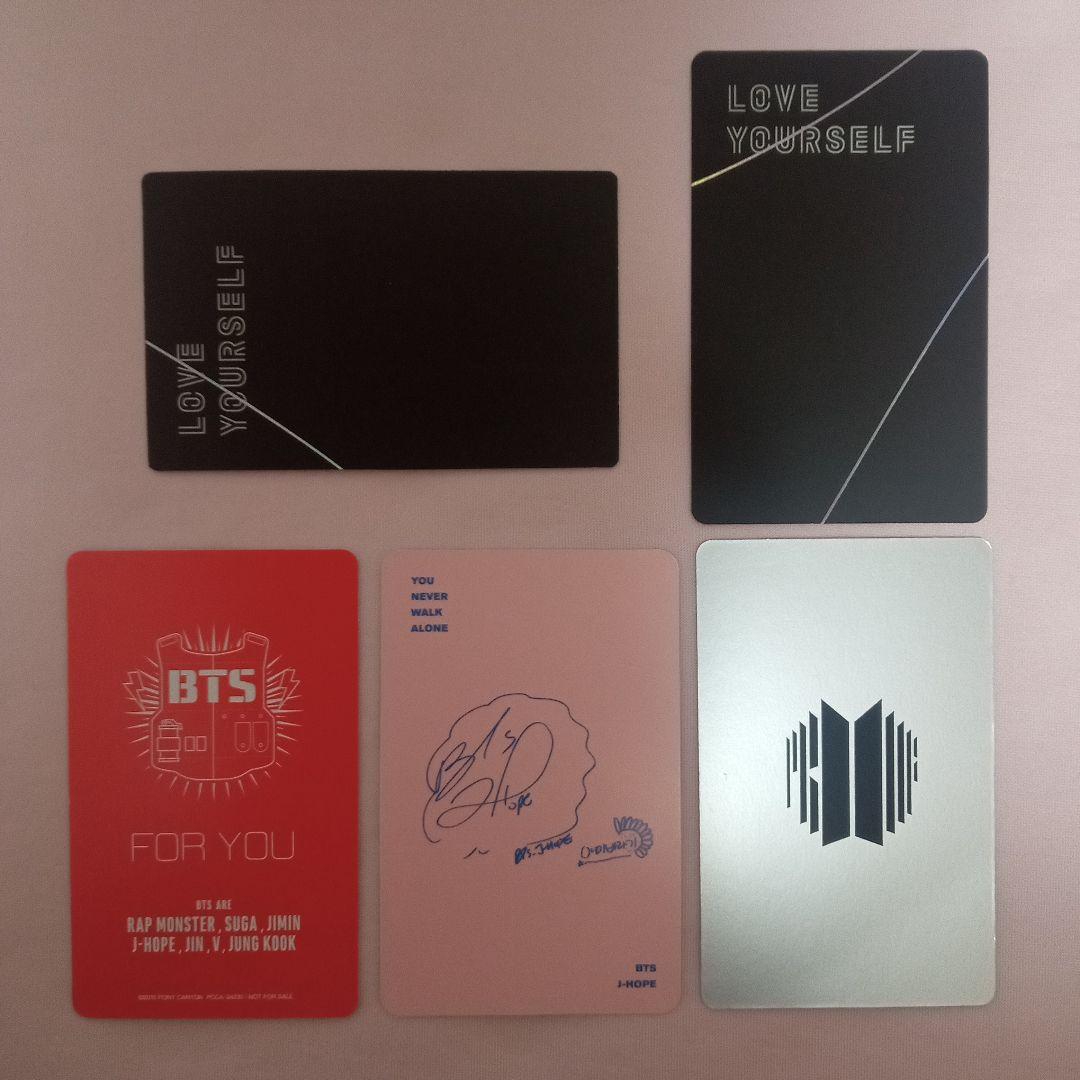 BTS J-HOPE ホソク 公式 トレカ ミニフォト ポラロイド 12枚セット