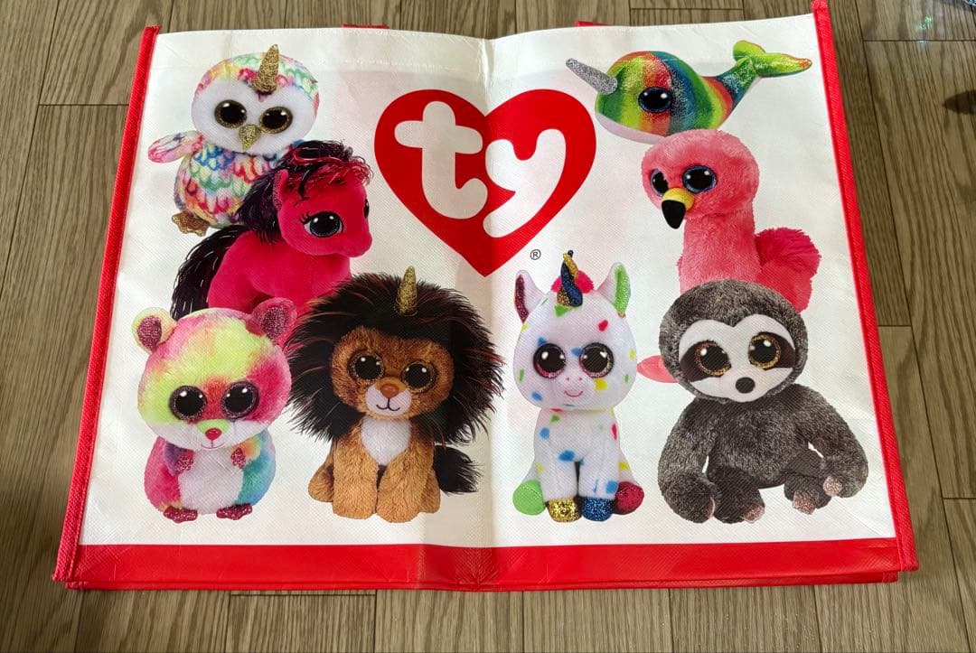 Ty ぬいぐるみセット まとめ売り 缶バッジ ショップバッグ ポーチ フィギュア