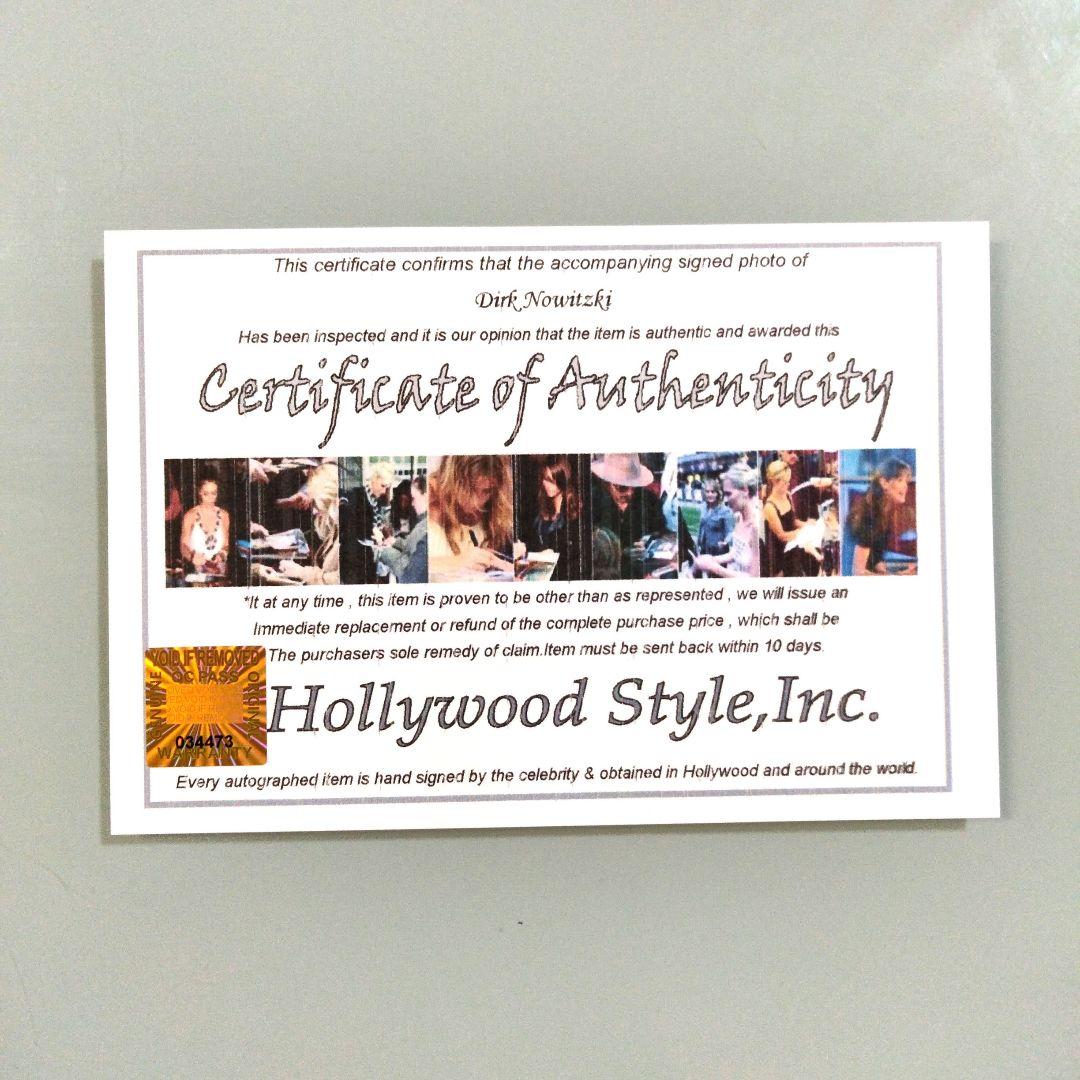 ダーク・ノヴィッキー直筆サイン入り2Lサイズ写真… - メルカリ