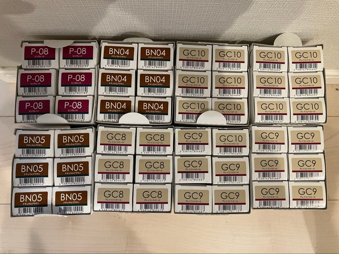 『ぽん様』未使用　サンコール　レアラカラー　48本 SUNCALL（サンコール） レアラ カラー ブラウンベース ナチュラル