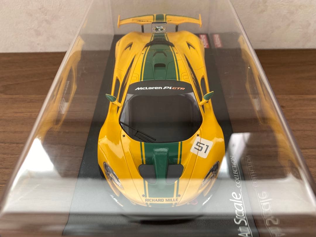 ミニッツ ASC McLaren P1 GTR (Yellow/Green)