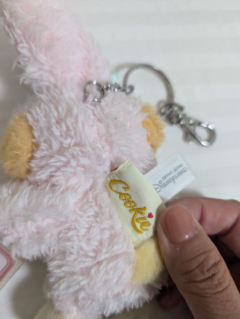 クッキーアン ぬいぐるみ キーホルダー 【香港ディズニー】イースター