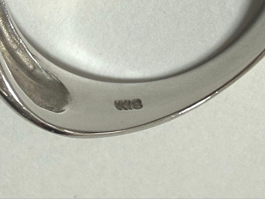 プラチナK18ダイヤデザインリング 0.30ct 11号