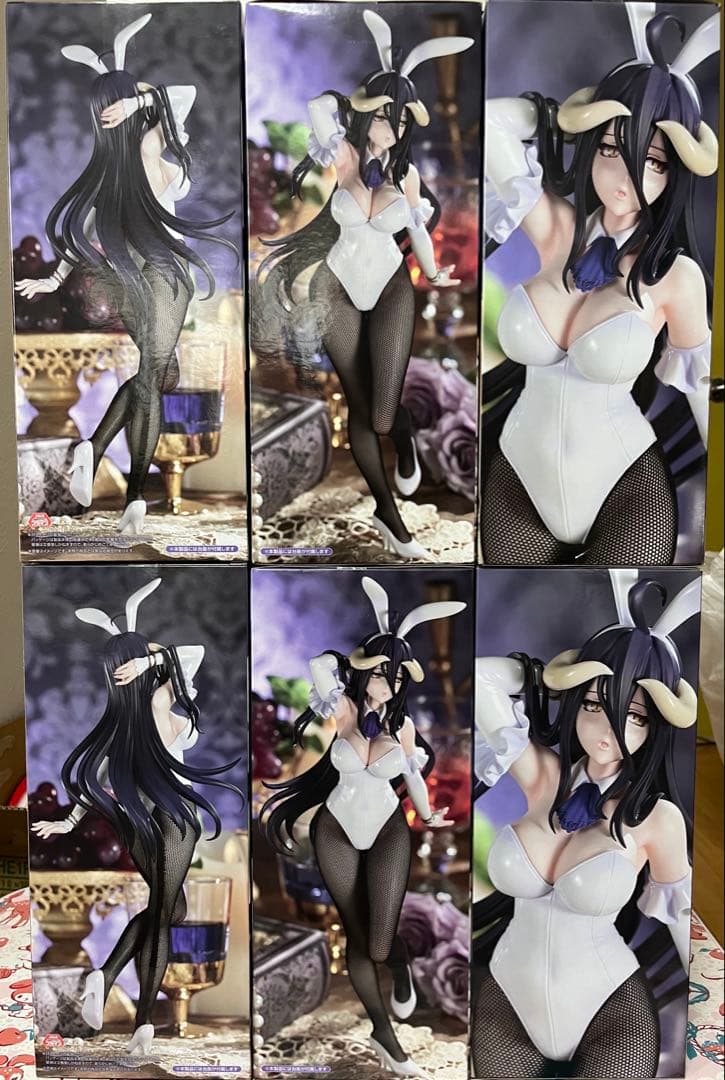 オーバーロード　BiCute Bunnies フィギュア　アルベド6体セット