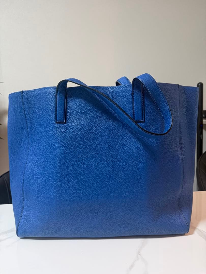 メンズトートバッグ / ロイヤルブルー / ゴートレザー ☆MEN'S Ex 4月号掲載☆ トートバッグ / ロイヤルブルー / ゴート