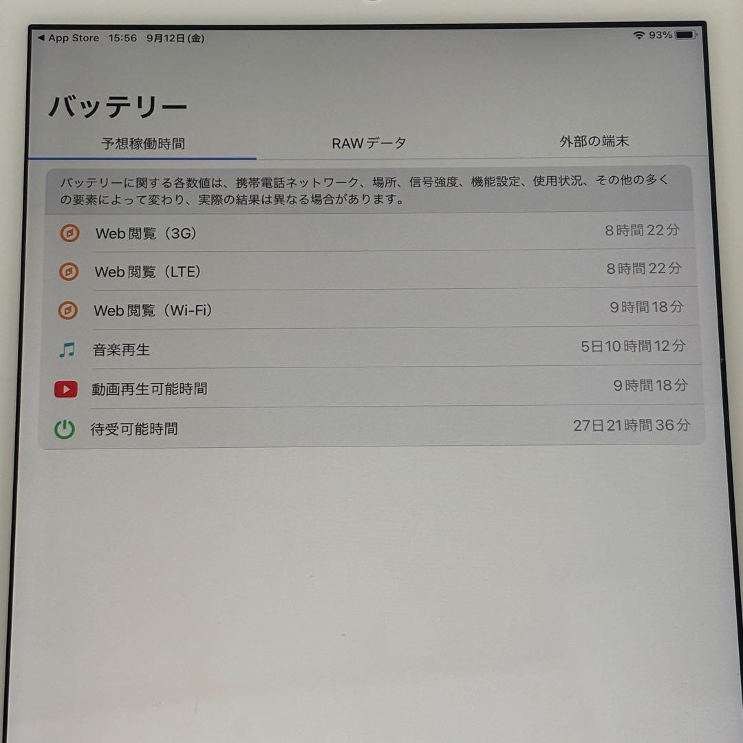 M*様 Apple iPad◆第5世代Wi-Fi+Cellular 128GB/