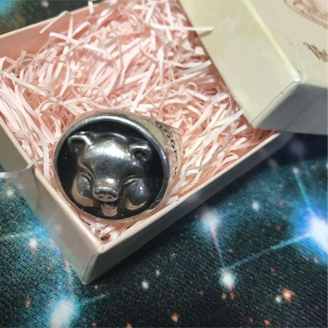 劇レア ヴィヴィアンウエストウッド ハッピーピッグリング L ？？/100